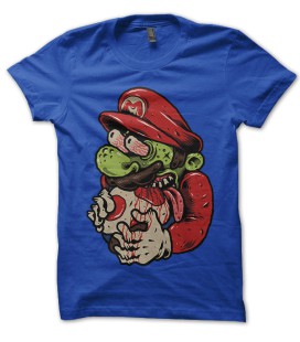  T-shirt original GeeK Mario Zombie