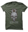 Tee Shirt KettleBell Punisher, Work Hard, Train Harder