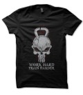Tee Shirt KettleBell Punisher, Work Hard, Train Harder