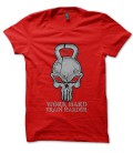 Tee Shirt KettleBell Punisher, Work Hard, Train Harder