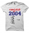 Tee Shirt Anniversaire, vainqueur en .. et choisissez la Date