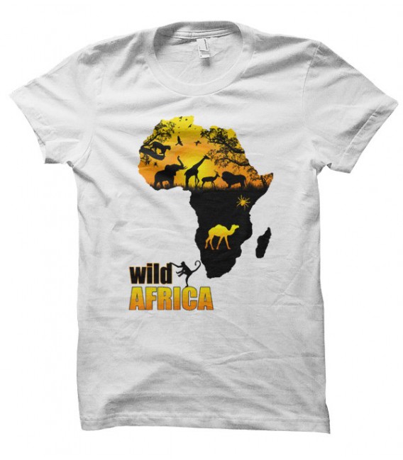 T-shirt Wild Africa
