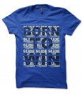 T-shirt Born To Win, Slide Racing