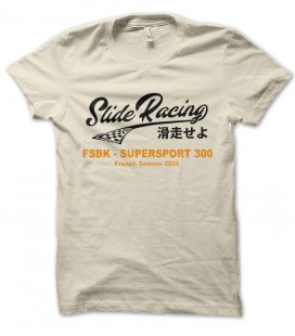 T-shirt Japan Style, Slide Racing