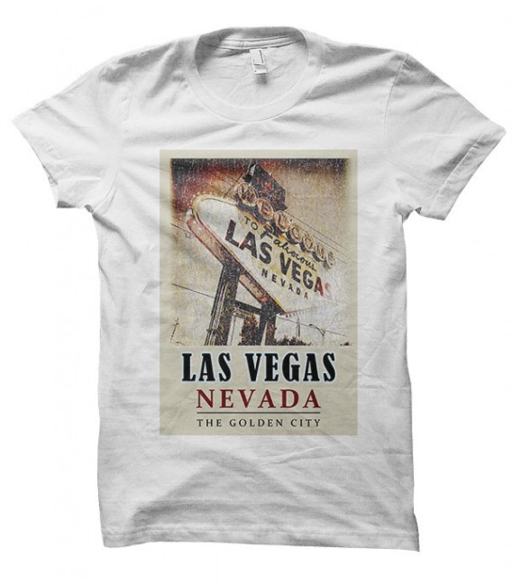 T-shirt Welcome Las Vegas Nevada