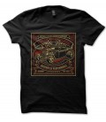 Tee Shirt Noir Custom Hot Rod Classic, Rockabilly Performance