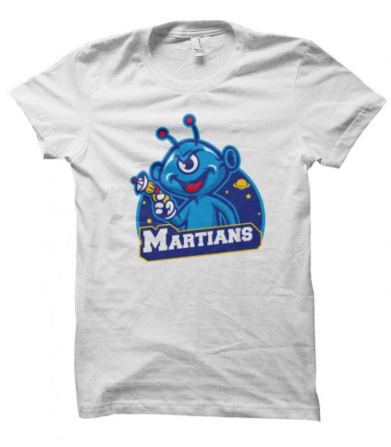 T-shirt Martians