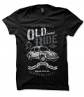 Tee Shirt Get the Bug Old School, Vintage Coccinelle VW