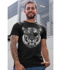 Tee Shirt original noir Eye of Tiger, l’œil du Tigre