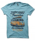 Tee Shirt Surfing 1980 Traveller, California Beach Party