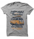 Tee Shirt Surfing 1980 Traveller, California Beach Party