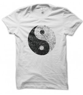 T-shirt Ying Yang Grunge