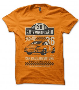 Tee Shirt Vintage Rallye Monte-Carlo
