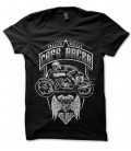 Tee Shirt Freedom Wheels, Cafe Racer by HellHead