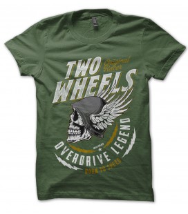 Tee Shirt Two Wheels Overdrive Legend