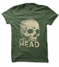 Tee Shirt Skull HellHead, Fuck