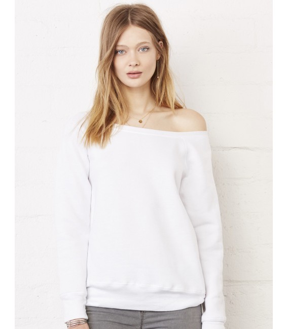 Sponge Fleece Wideneck Sweatshirt