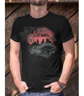 Tee Shirt Hot Rod Motors Muscle Car, Exclusive Club