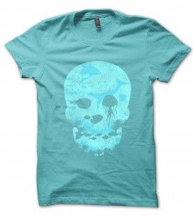 Tee Shirt Skull Ocean Dead Vintage