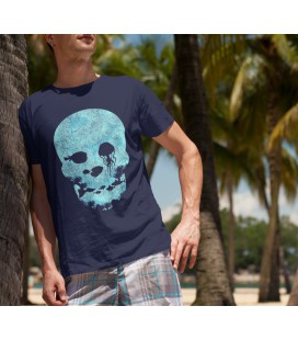 Tee Shirt Skull Ocean Dead Vintage