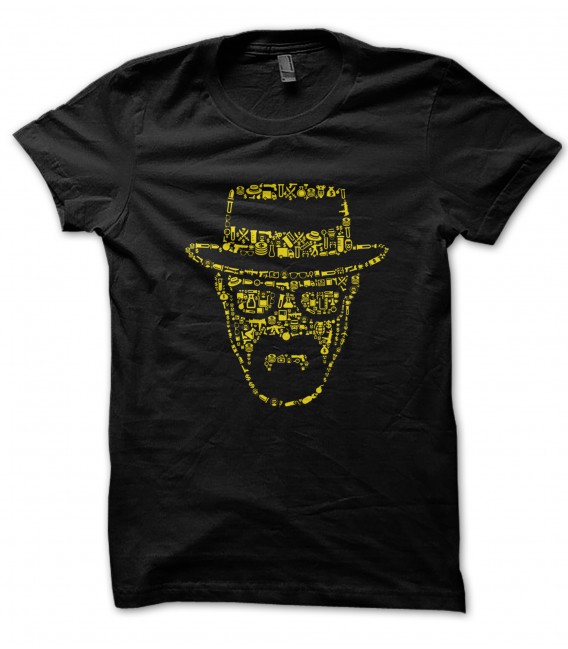 Tee Shirt Breaking Bad Tribute, Walter White Dings