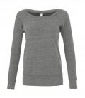 Sponge Fleece Wideneck Sweatshirt