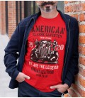 Tee Shirt American Classic Gangster Vintage