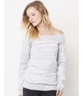 Sponge Fleece Wideneck Sweatshirt