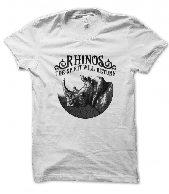 Tee Shirt Rhinos, the Spirit will return