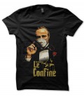 Tee Shirt Bio Le Confiné ( Parodie le ¨Parrain" )