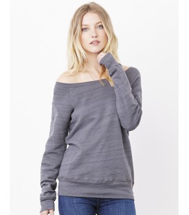 Sponge Fleece Wideneck Sweatshirt