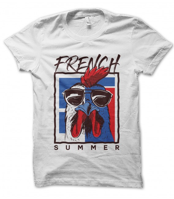 Tee Shirt 100% Bio, French Summer