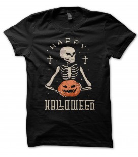 Tee Shirt 100% coton Bio, Happy Halloween