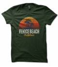 Tee Shirt 100% coton Bio, Venice Beach style vintage