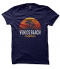 Tee Shirt 100% coton Bio, Venice Beach style vintage