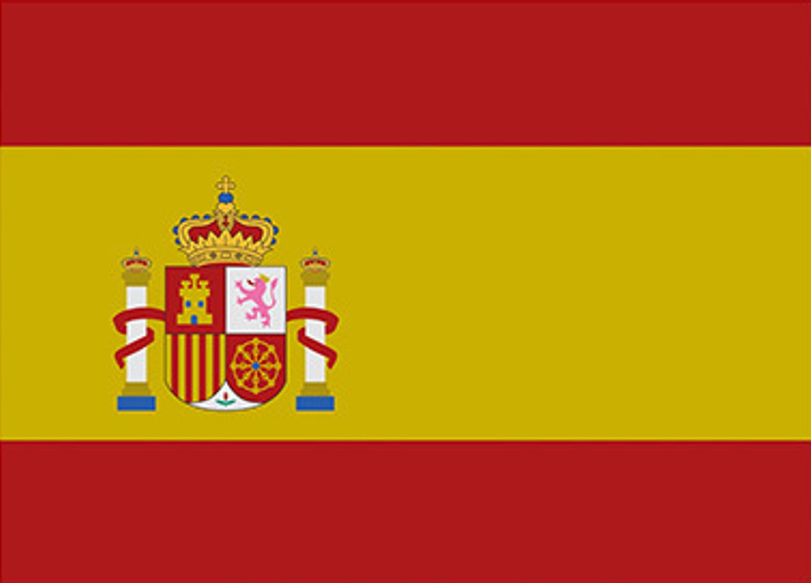 Drapeau Espagne, 100% polyester de 1,50 mètre par 90cm