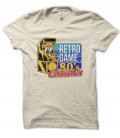 Tee Shirt Retro VidéoGame 80s Classics 100% coton Bio