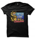 Tee Shirt Retro VidéoGame 80s Classics 100% coton Bio