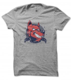Tee Shirt Red Wolf, Red Riding Hood Eater, Original Vintage