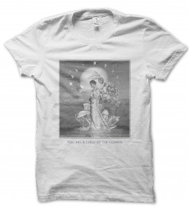 Tee Shirt You are a child of the Cosmos, 100% coton Bio