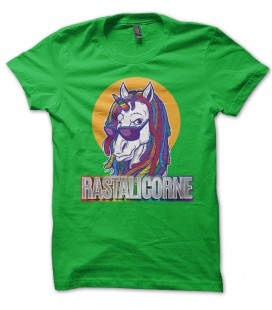 Tee Shirt RastaLicorne, 100% coton Bio