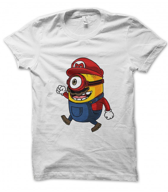 Tee Shirt Super Minion Bros, le mix!