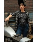 T-shirt Femme Cafe Racer, Original Trademark till Yesterday.... 100% coton BIO