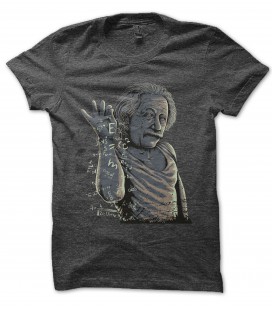 T-Shirt Einstein Salt Bae, le Génie des formules, 100% coton Bio