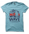 T-Shirt Wave Seeker Pacific Rider Surf 100% coton Bio