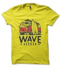 T-Shirt Wave Seeker Pacific Rider Surf 100% coton Bio