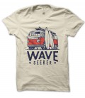 T-Shirt Wave Seeker Pacific Rider Surf 100% coton Bio