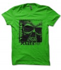 T-Shirt Trouble Maker, Tête de Mort 100% coton Bio