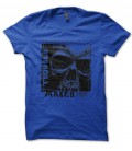 T-Shirt Trouble Maker, Tête de Mort 100% coton Bio