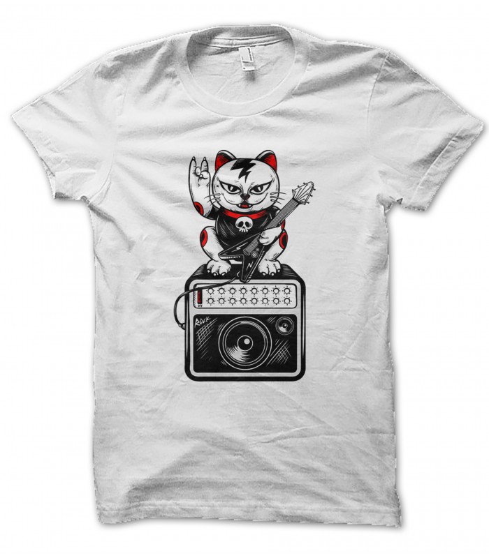 Twisted Envy Girl's Rock And Roll Chat Imprimé T-shirt en coton